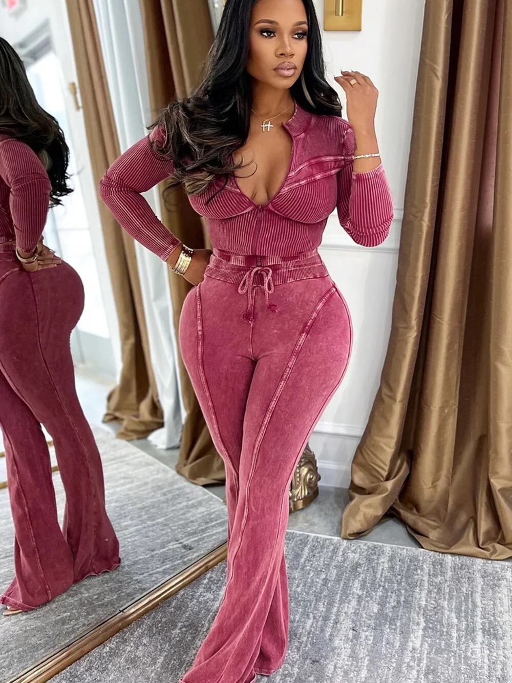 DS LOS ANGELES On The Go Pant Set